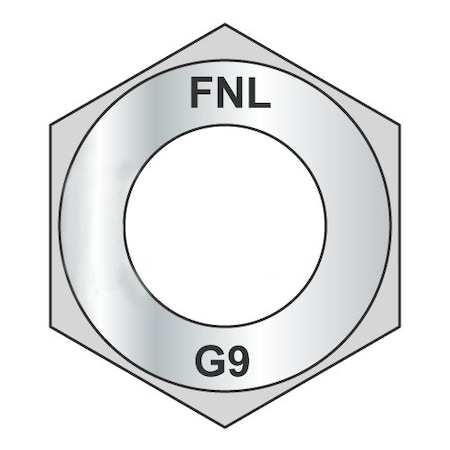 1/4-20 Finished Hex Nuts/Grade 9 / Ecoguard/Made in USA / 1,000 Hour Gray/Silver Coating (Carton: 6,000 pcs)
